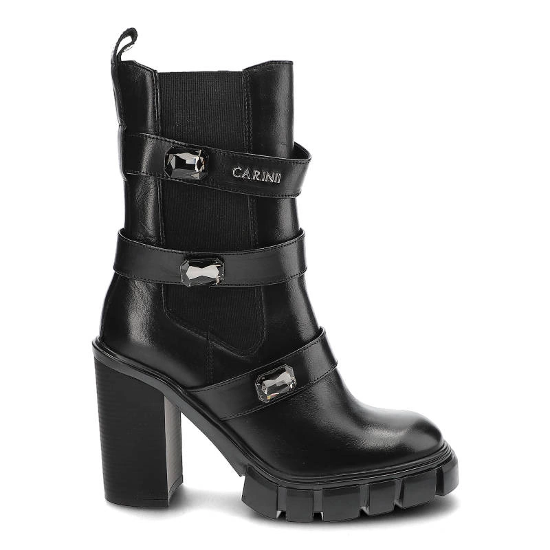 Členkové Topánky Carinii - B8478_-E50-000-000-E98 Czarny