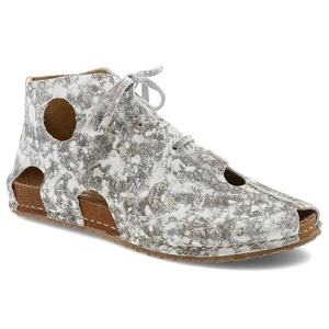 Šnúrovacie Členkové Topánky MACIEJKA - 03426-46/00-6 Miedziany Na Białym