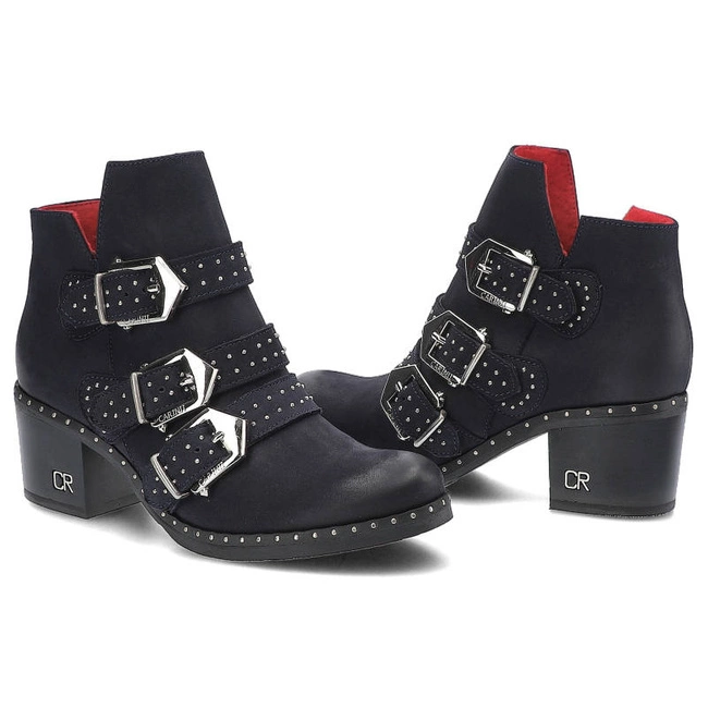 Členkové Topánky Carinii - B4502_-M07-000-POL-861 Granat