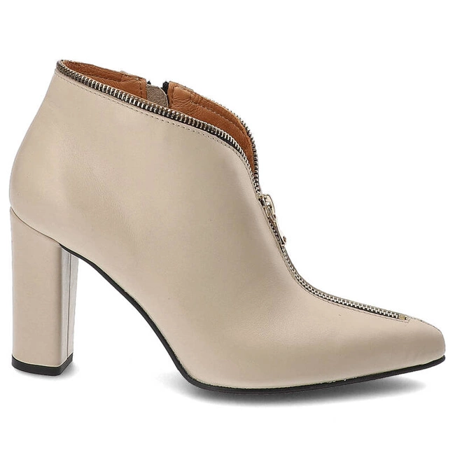 Členkové Topánky Simen - 6153A Beżowy