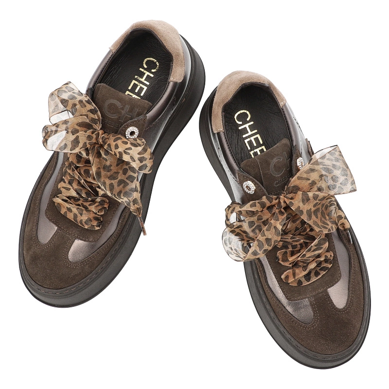 Tenisky CHEBELLO - 4851_-105-000-PSK-S251 Brąz