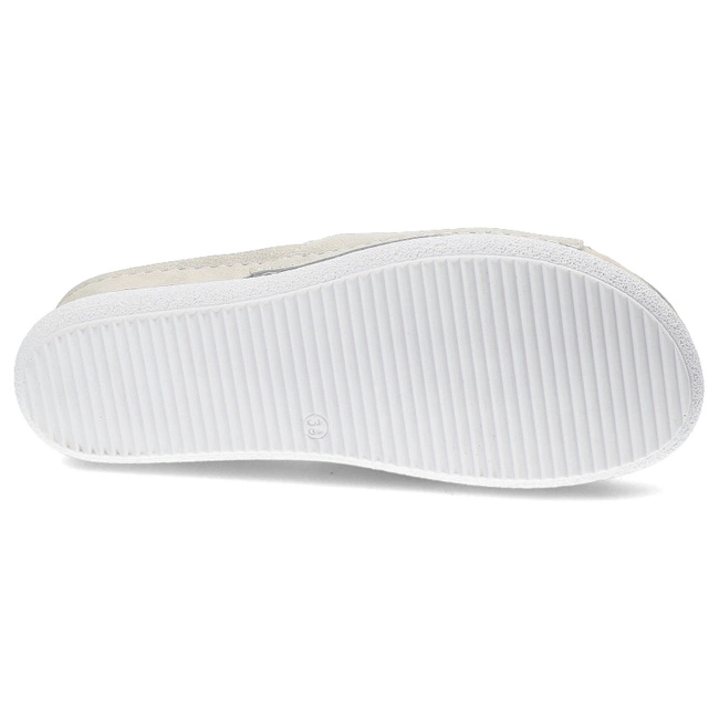 Šľapky Pollonus - 5-1617-006 Crust Biały W9+F.13