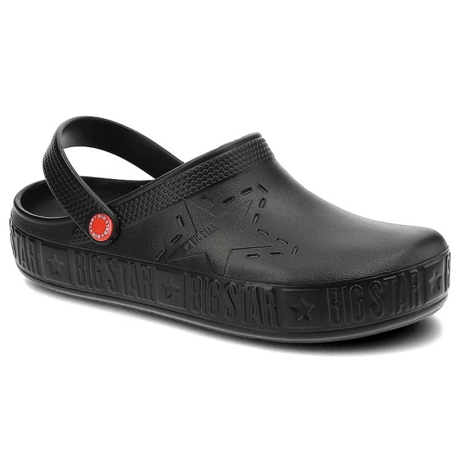Šľapky Big Star - II175001 Czarny