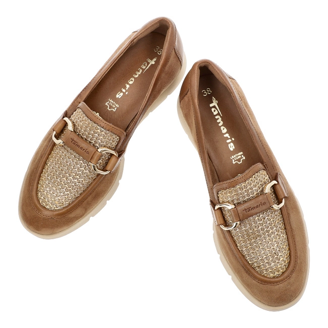 Poltopánky TAMARIS - 1-24628-44 392 Cognac Comb