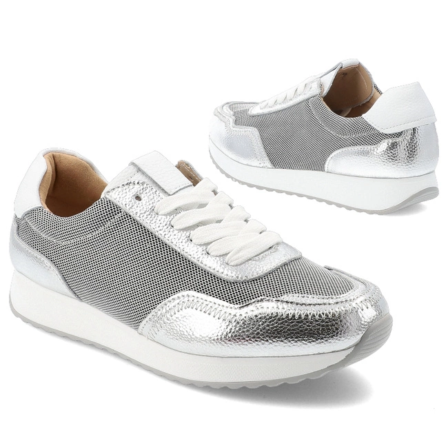 Tenisky S.BARSKI - LR51-847 Silver