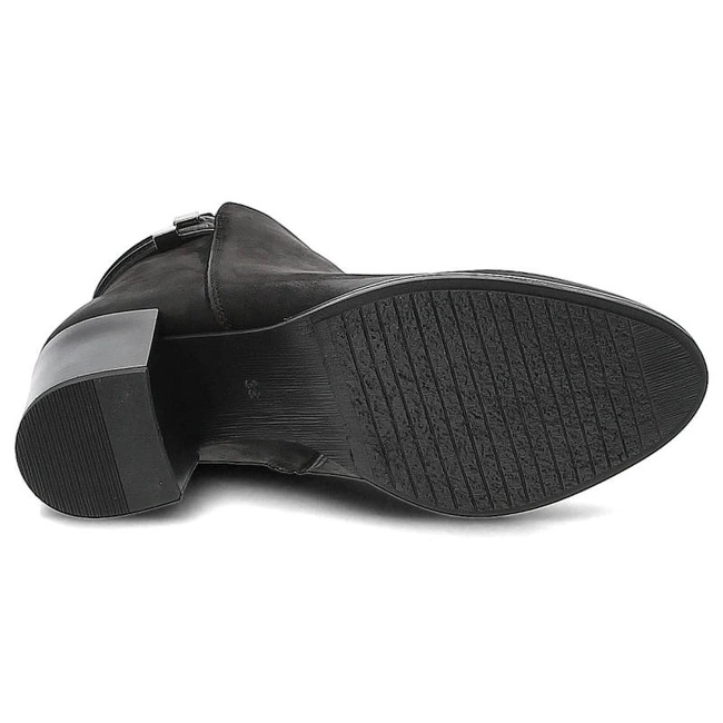 Členkové Topánky Gamis - 3511 Czarny Nubuk