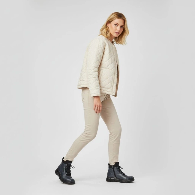 Šnúrovacie Členkové Topánky Armodo - 1519 Granatowy 3113