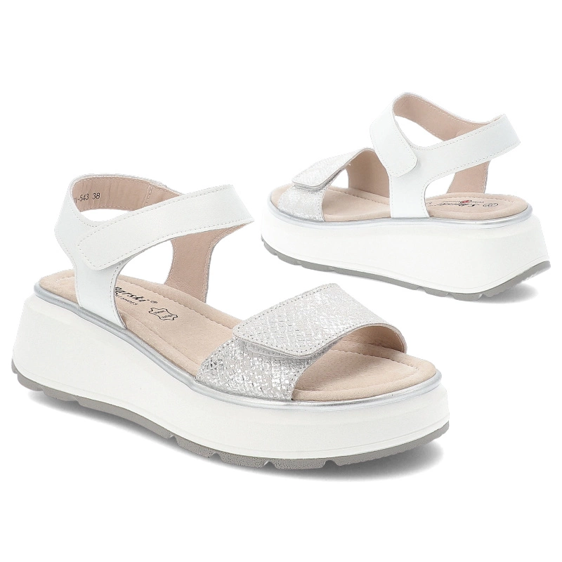 Sandále S.BARSKI - LR51-543 Silver