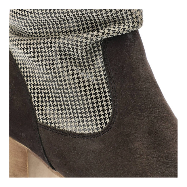 Členkové Topánky Karino - 0972/094-P Czarny/Biały