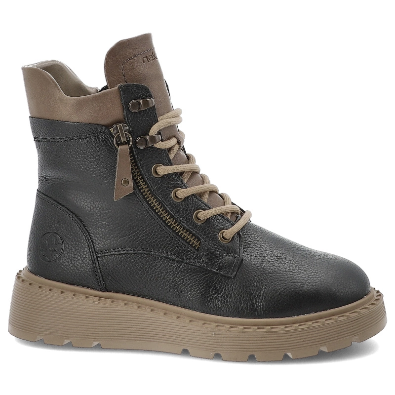 Členkové Topánky RIEKER - 70406-00 Black