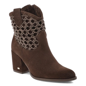 Členkové Topánky KARINO - 5868/015-L Mokka/Welur