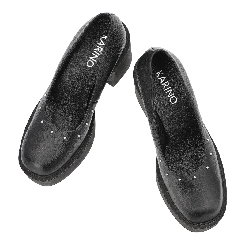 Poltopánky KARINO - 5648/126-P Czarny/Lico