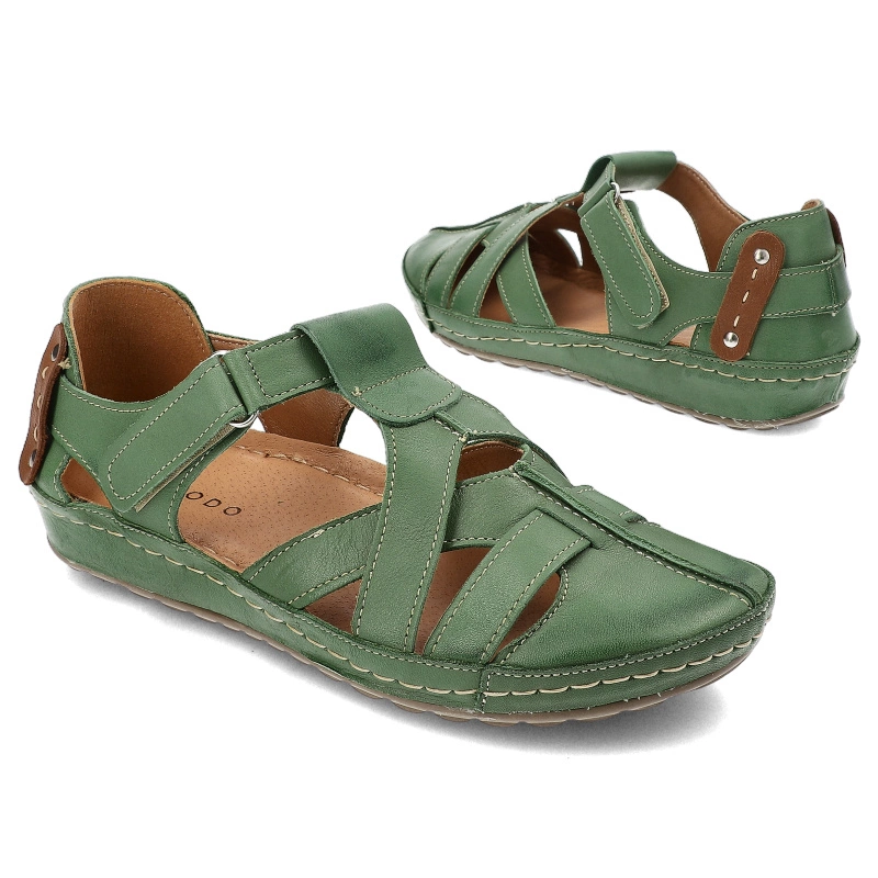 Sandále Armodo - 74 Zielony 27