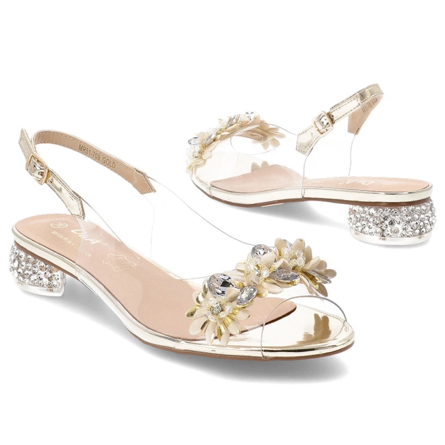 Sandále S.BARSKI - MR51-709 Gold