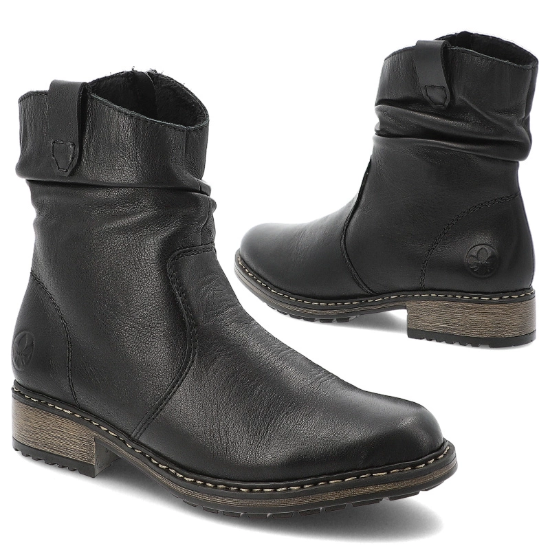 Členkové Topánky RIEKER - Z6883-00 Black