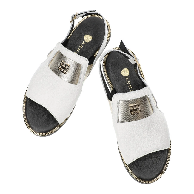 Sandále Armodo - 40385 V.Biały+Zł