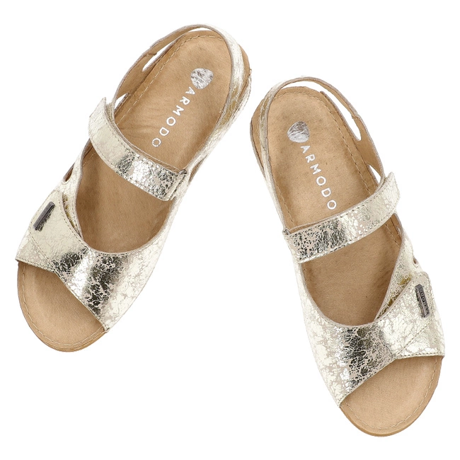 Sandále ARMODO - 5-0994-118 Złoty Fl