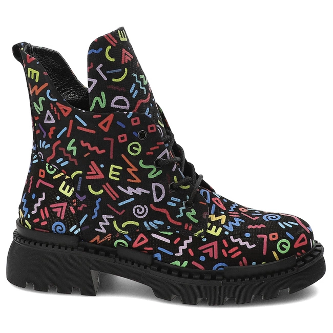 Členkové Topánky Artiker - 55C0975 Black Multi