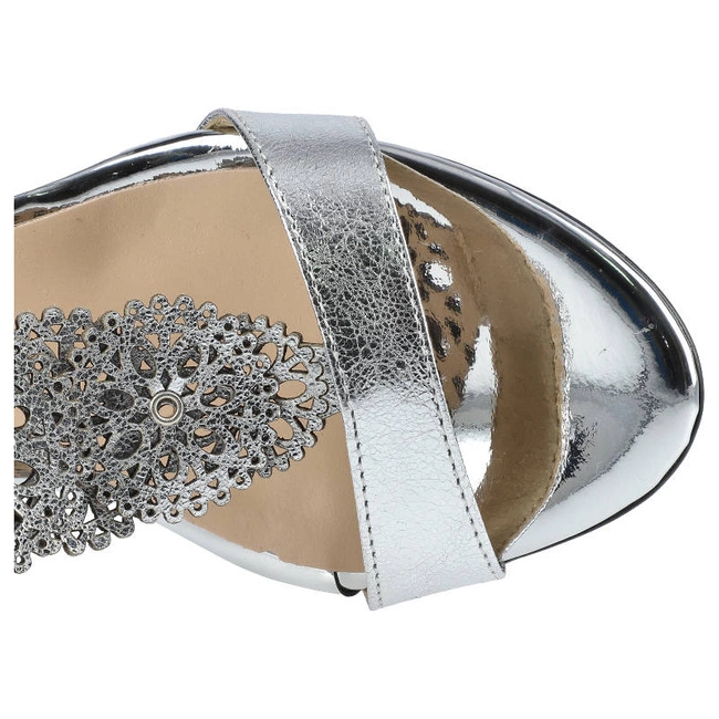 Sandále Damiss - DS-496/8 Srebro Wenus