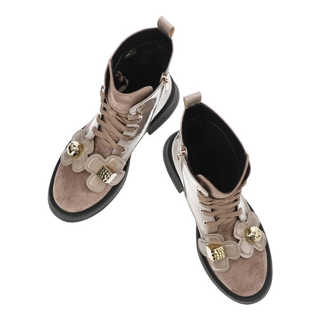 Členkové Topánky S.Barski - MR870-76 Taupe