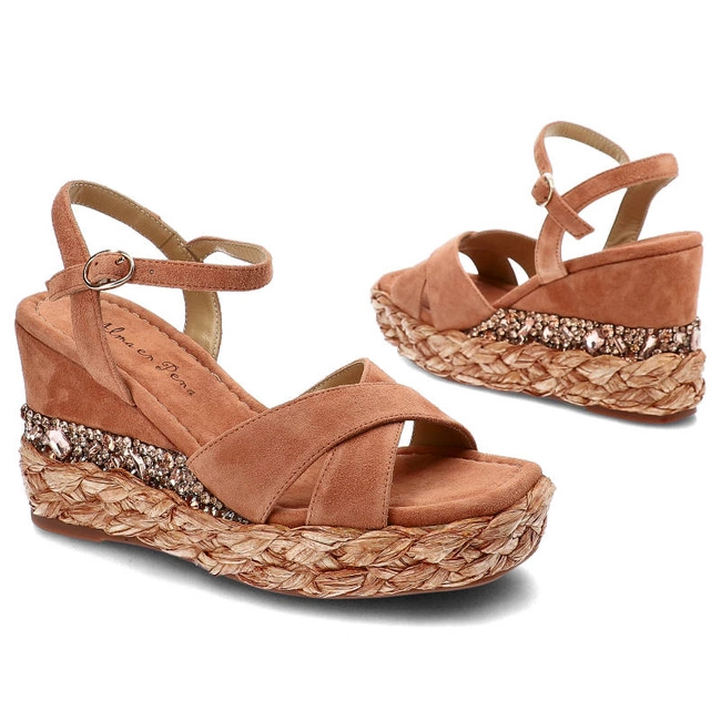 Sandále Alma en Pena - V23482 Suede Tejus