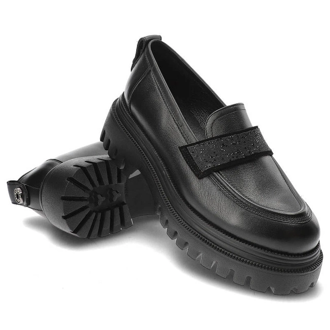 Poltopánky Karino - 4881/076-P Czarny/Lico