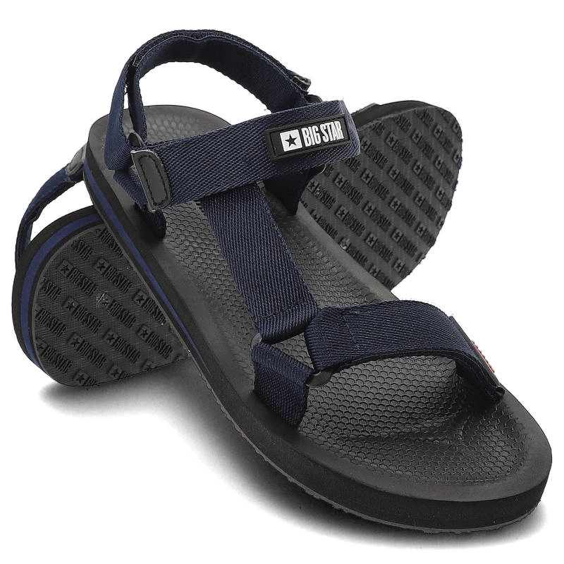 Sandále Big Star - DD174718 Granat