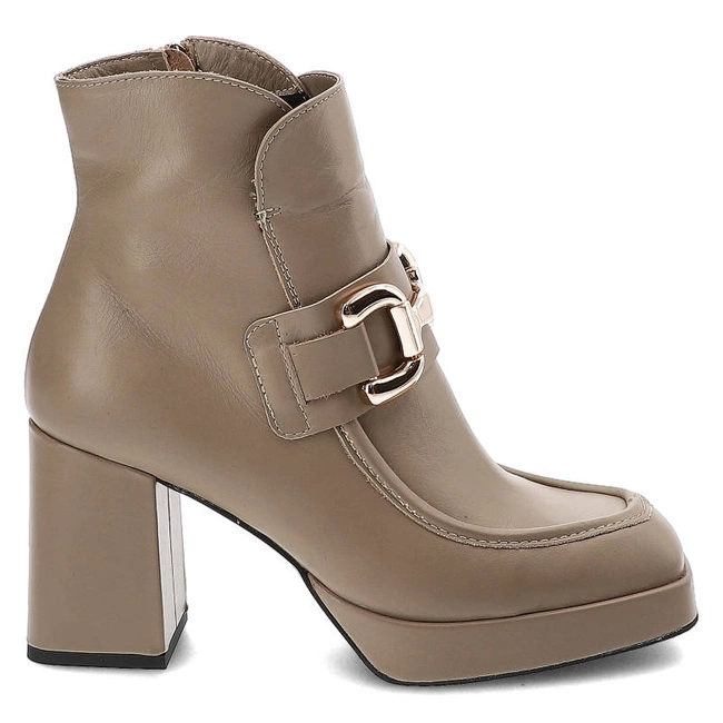 Členkové Topánky Simen - 5646A Ns Beż