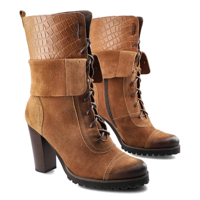 Členkové Topánky Libero - 1900 360 Brąz