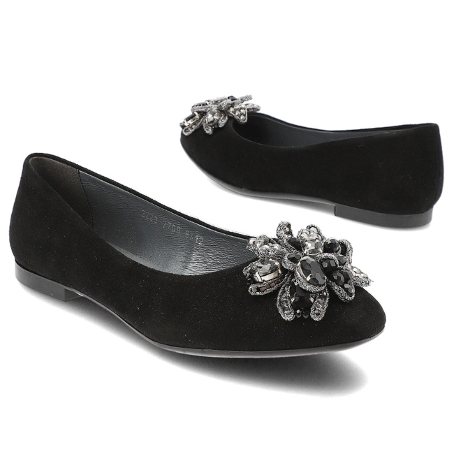 Baleríny Armodo - 2700 Czarny 364