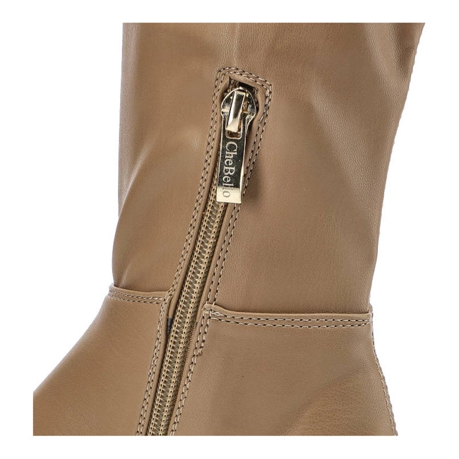 Čižmy Chebello - 2770/Ł_-377-000-MIC-S170 Beżowy