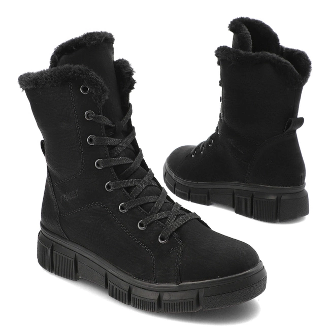 Členkové Topánky Rieker - X3402-00 Black