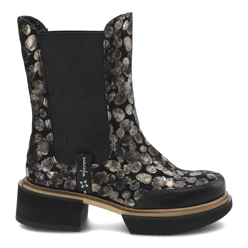 Členkové Topánky Maciejka - 05269-25/00-3 Czarny/Złoty