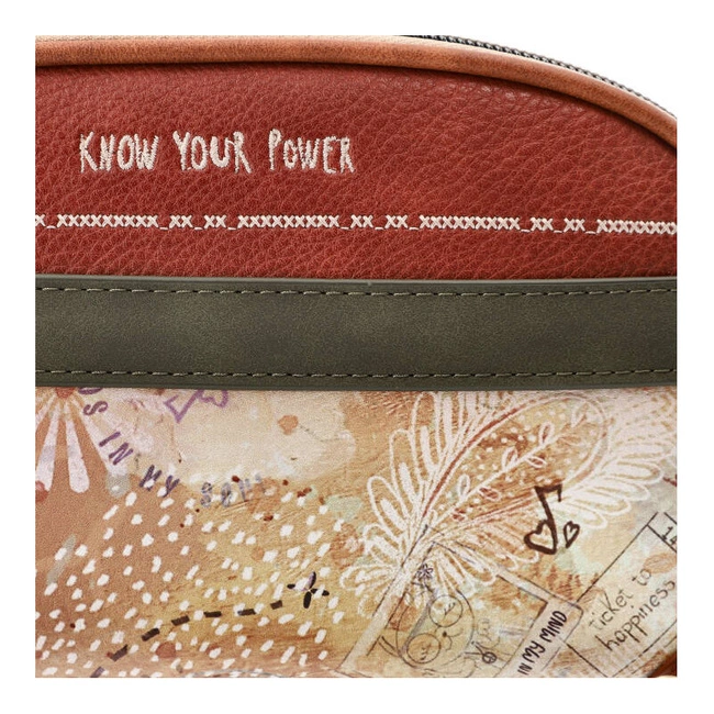 Peňaženka Anekke - 38809-709 Brązowy