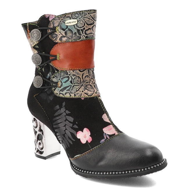 Členkové Topánky Laura Vita - Ledao 06 ST135-B6 Noir