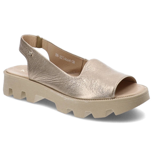 Sandále Karino - 4664/074-P Złoty/Lico