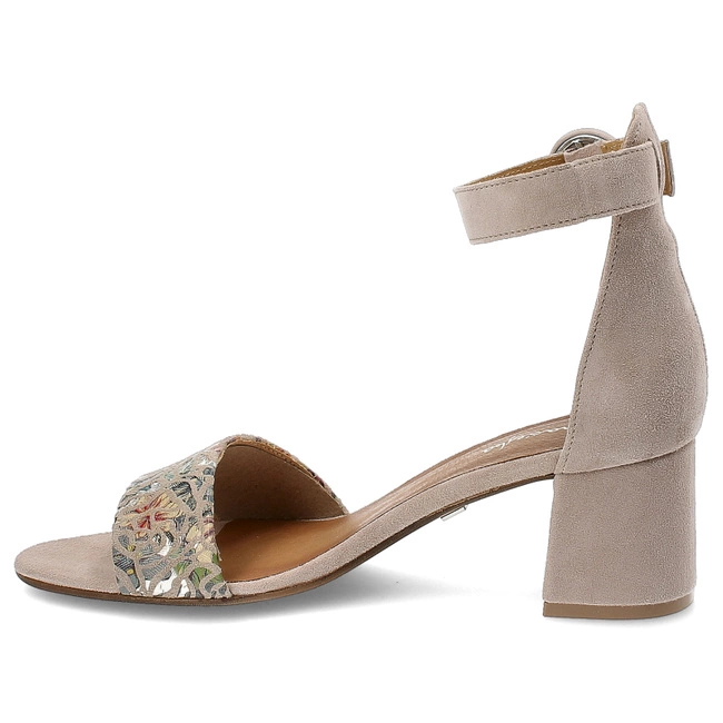 Sandále Maciejka - 04141-49/00-5 Beż+Kwiaty
