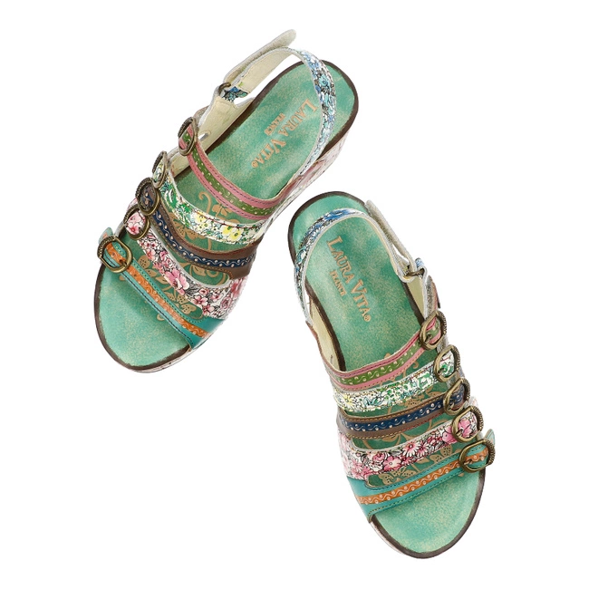 Sandále Laura Vita - Dino 0523 CX1882-5A Turquoise