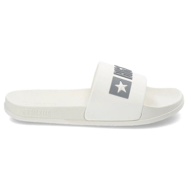 Šľapky Big Star - FF274A199 101 Biały