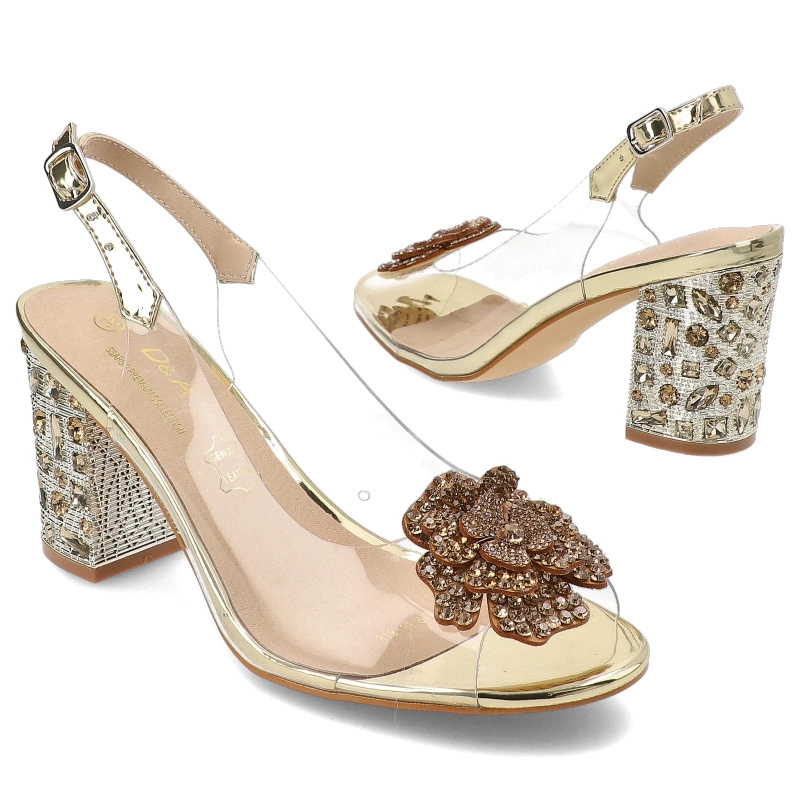 Sandále S.Barski - MR38-818 Gold