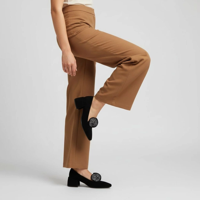 Lodičky S.BARSKI - MR52-181 Black/Silver