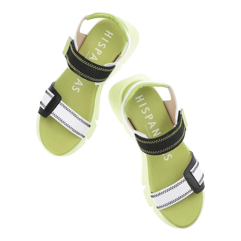 Sandále Hispanitas - CHV243458 Cervo-V24 Black Elastico White