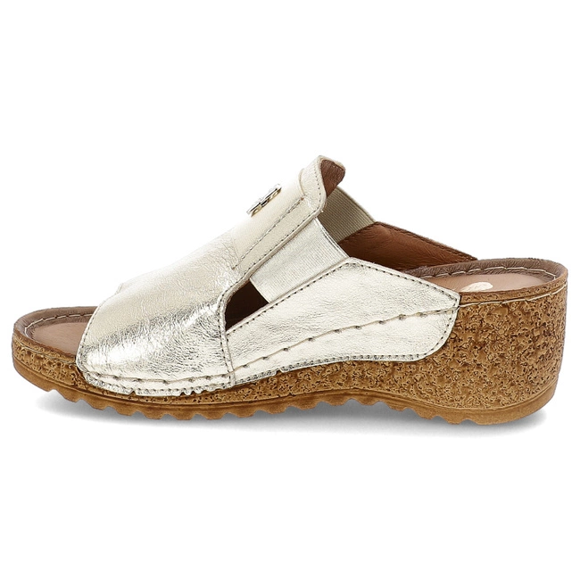 Šľapky ARMODO - 50109 Kryształ Złoto/Złoty