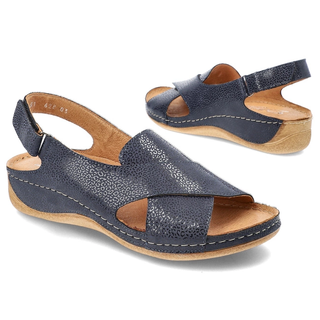 Sandále Pollonus - 5-1628-003 Granat Puma