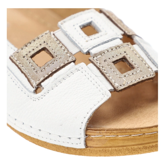 Sandále ARMODO - 5-1162-035 Biały Verona+Grid