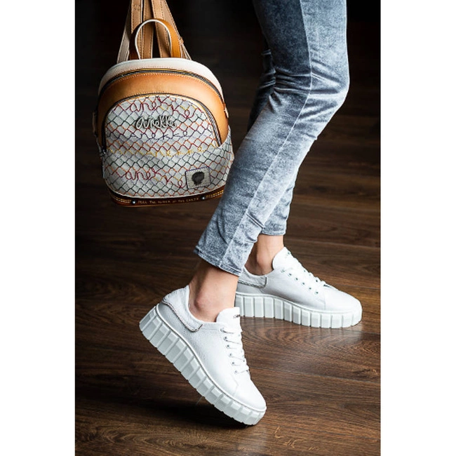 Tenisky Chebello - 4049_-154-000-PSK-S268 Biały