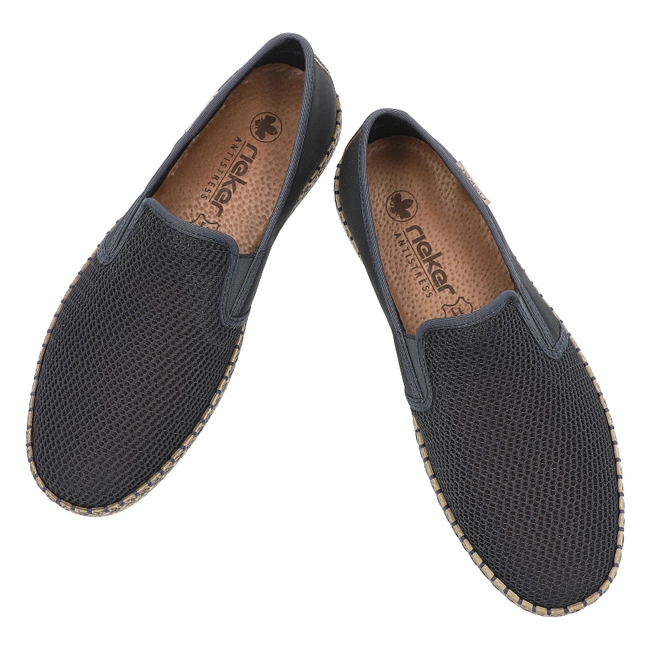 Espadrilky RIEKER - B5265-14 Blue