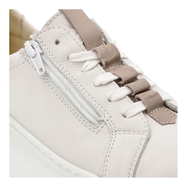 Tenisky Wasak - 0710 Biały Groszek+J.Szary