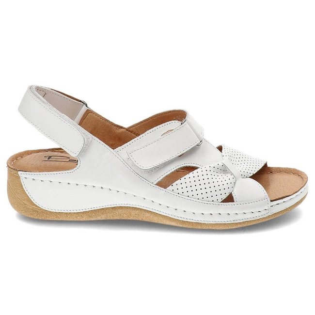 Sandále Pollonus - 5-0689-005 Biały