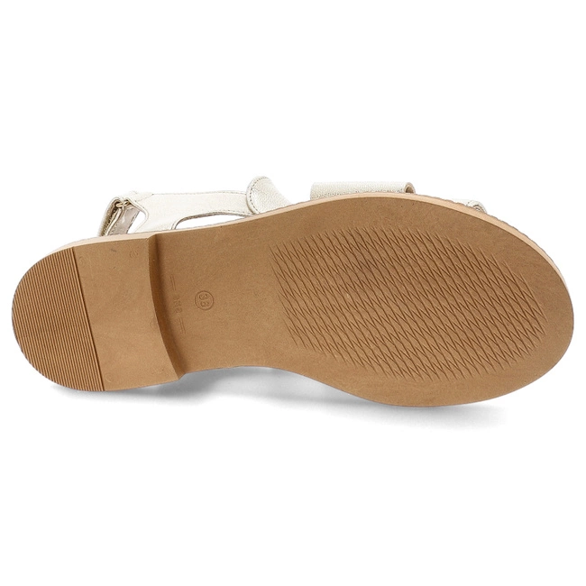 Sandále KARINO - 5595/074-P Złoty/Lico